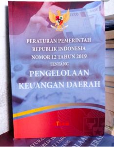 Buku Peraturan Pemerintah Republik Indonesia Nomor 12 Tahun 2019 Tentang Pengelolaan Keuangan Daerah