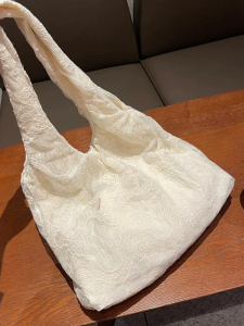 Túi Tote Lưới Ren Mới 2024 Túi Đeo Vai Dung Tích Lớn Túi Đi Làm Cho Nữ Túi Tote Canvas Túi Tote Túi Tote Túi Tote