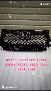 FRONT GRILL GRILL DEPAN  BRIO RS 2023 2024 2025 UP MODEL ORI (OEM) MODEL GANTI