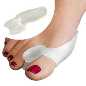 1Pair Silicone Toes Separator Bunion Bone Ectropion Adjuster Toes Outer Appliance Foot Care Tools Hallux Valgus Corrector