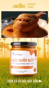 Mật thốt nốt bột PALMANIA | Nguyên Chất Tự Nhiên ( Túi 300 GRAM)