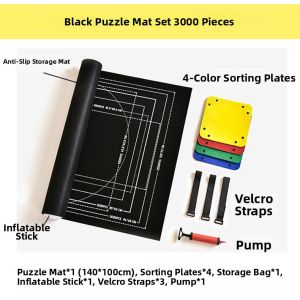 Puzzle Mat Auxiliary Anti-Slip Craft Table Pad