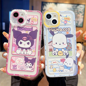 Cute Cartoon Couple Phone Case for Apple 14Promax iPhone 13 Pachat Dog 12 New Model 11 Men And Women 16 Transparent Silicone 8Plus Protection Case