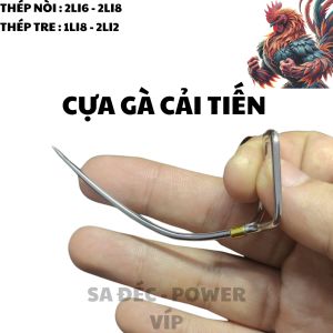 Cựa Gà Việt Lai Cải Tiến - Đủ Size Tre và Nòi ( Thông Kim - Siêu Thông kim )