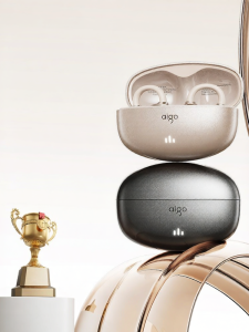 Aigo | Bone Conduction Sports Bluetooth Headset Clip-on Design Ultra Long Battery Life