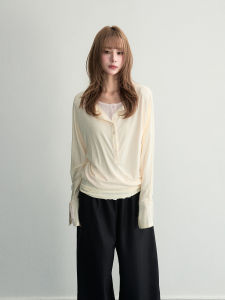 ARCG | Apricot Two-layer Long Sleeve T-Shirt