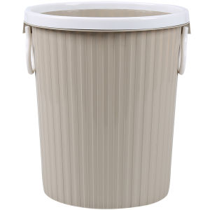 Large Size Plastic Garbage Can Simple Style with Lid for Home Living Room Bedroom Bathroom Kitchen Waste Bin Trash Can