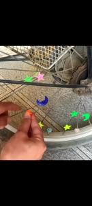 Mountain Bike Spoke Beads Glow in The Dark Wheel Reflector Decorations for Bicycle Kids Ride Safety Easy Installation 36 PCS