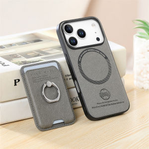 szhaiyu | Magnetic Ring For IPhone 17 Pro Max  2In1 Detachable Leather Wallet  for IPhone 16 15 Plus 14 13 12 11 Pro Case iPhone Air Cover