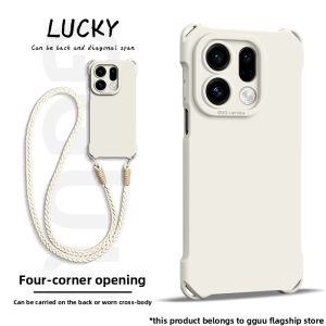GGUU | Shoulder Straps Compatible Phone Case for Oppo Find X Series Silicone