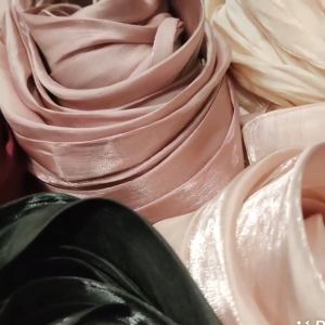 hijab pashmina shimmer silk cradenza cristal premium organza arabian shimer silk luxury shimmer pasmina mengkilat kerudung jilbab