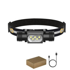 Đèn Pha LED Mini SOLOLANDOR Đèn Pin Trắng Có Chức Năng Bộ Nhớ Đèn Pha Sạc USB Type-C Để Câu Cá Cắm Trại Săn Bắn