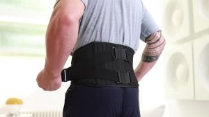 Back Brace Lower Back Pain Relief with 7 Stays Adjustable Back Support Belt Anti-skid Lumbar Support for Sciatica Scoliosis
