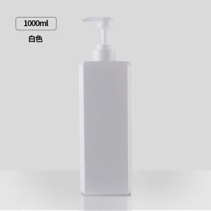 Large Capacity 1000/800ml Hotel Bathhouse Shampoo Shower Gel Press Dispenser Bottle Hair Conditioner Replacement Bottle
