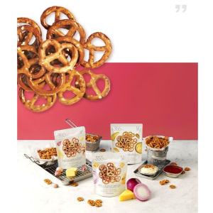 [Delight Project] Olive Young  Low Calorie Pretzel 70g 3 Flavors /Onion Cheese /Butter Garlic / Yellow Mustard