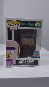 Funko Pop GearHead Rick and Morty Fall Convention Exclusive