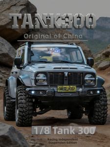Front Independent Rear Straight Bridge 4WD Differential Climbing RC Car 1/8