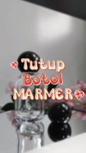 Tutup Botol Parfum Spray Marmer Aesthetic Pump Bottle Cap Semi Press Unik