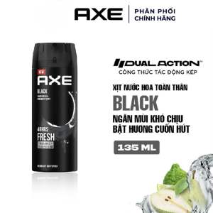 Xịt Khử Mùi AXE Cho Nam Hương Nước Hoa - Dark Temptation 135ml Chocolate Nồng Ấm Lưu Hương Lâu Tới 48h Gây Nhung Nhớ