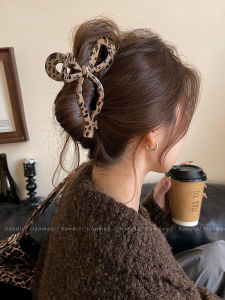 Braided Butterfly Knot Hair Claw Womens High-End Sensation 2025 New Shark Clamp Hair Quantity Multi Posterior Cephalus Clamp