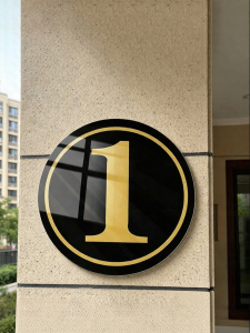 RUIKELAIXIANG | Metal Reflective Number Plate