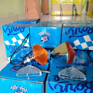 Sein Diamond Crome Import Doble Mika Lampu Sein Diamond Crome Import Doble Mika Merk Bornfree