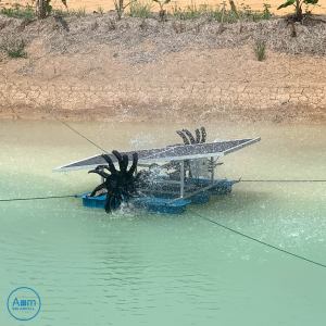 ตัวเลือก: กังหันตีน้ำกังหันเติมอากาศ พลังงานแสงอาทิตย์ (โซล่าเซลล์) รุ่น SAVE1