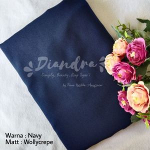 Diandra Hijab Jilbab Khimar Kerudung Instan Wollycrepe Jilbab Wollycrepe Size XXL NONPET dewasa murah