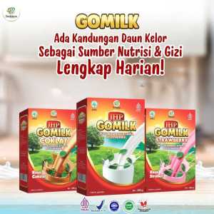 Gomilk milk weight gain stubby body pain relief joints bones and joints milk mutton herbal BPOM 200 grams