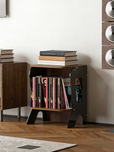 AMU·PIGGY | Book Album CD Vinyl Record Storage Display Shelf