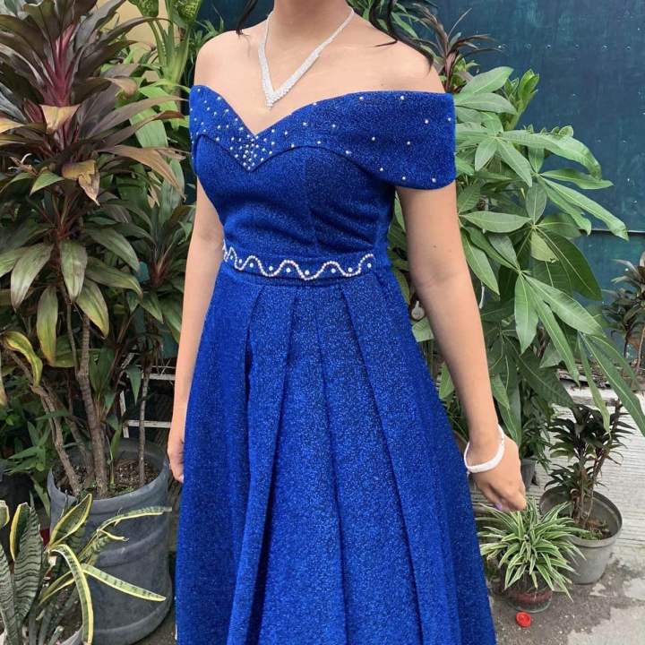 Blue Ball Gown for Debut, Prom, and Santa Cruzan, Women's Fashion, Dresses  & Sets, Evening dresses & gowns on Carousell