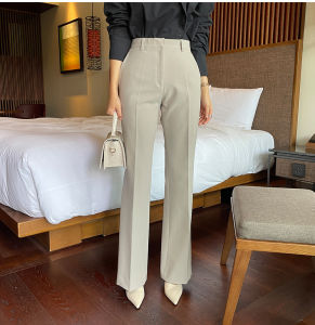 PIAOYA | Narrow Wide Leg High Waist Slimming Summer New Straight Pants