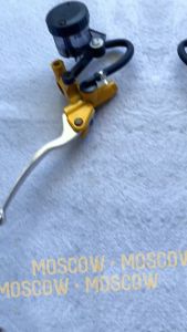MASTER REM NONAME GOLD CHROME copy KRS BRAKE PUMP UNIVERSAL SET TABUNG BIG SMOKE BAUT BREKET SELANG HANDLE KANAN REM SET TABUNG PISAH Tiger megapro supra gl cb scorpio byson king matic beat vario mio soul fino mx beat scoopy ninja satria aeroX