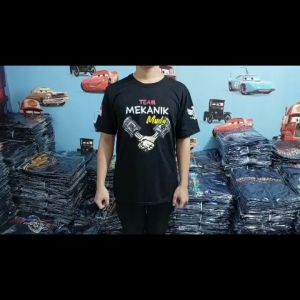 KAOS TSHIRT BAJU DISTRO TEAM MEKANIK MUDA