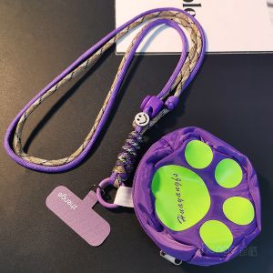 Adjustable Nylon Weaving Lanyard Phone Strap Crossbody Outdoor Mobile Phone Case Cover Anti Lost for Men And Women