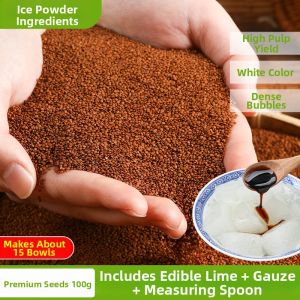 WHITE ISLAND | Handmade Special Grade Ice Powder Seeds for Making Ice Pudding