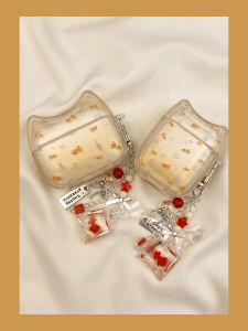 Cartoon Goldfish Gradient Design AirPods Case Wireless Bluetooth Protection Cover for pro Headphones Soft TPU Shell