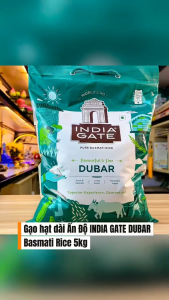 Gạo basmati Ấn Độ INDIA GATE hiệu Dubar Rice 5kg