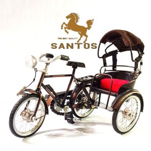 miniatur becak medan