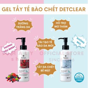 Tẩy tế bào chết lành tính Detclear Bright & Peel 180ml Nhật