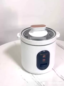 IREMMORice Cooker 1.2L 200W Easy to Use Cook/Warm Function for 1-2 Persons Rice Cooker  HL12-A1