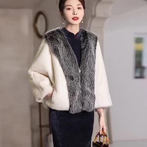 Warm Long Sleeve Winter Coat White
