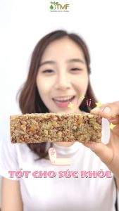 Thanh hạt dinh dưỡng Freshie Mè đồi & Rong biển 150g TÂM MINH FOODS không chiên thuần thực vật