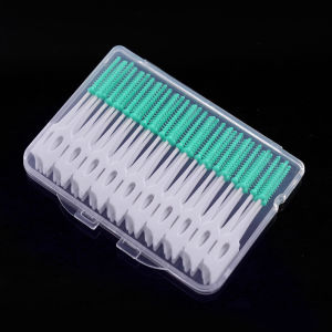 40 Chiếc Bàn Chải Kẽ Răng Silicon Bộ Siêu Mềm Làm Sạch Nha Khoa Tăm Làm Sạch Răng Dụng Cụ Chăm Sóc Răng Miệng Cho Người Lớn