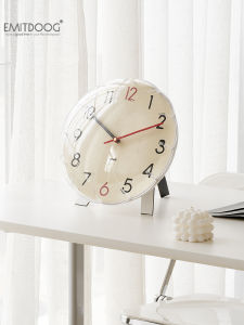 Emidoo Bubble Balloon Tabletop Decoration Living Room Entrance Hall Creative Decorative Accessories Clock Decorations Acrylic Material