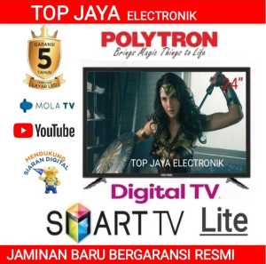 LED TV POLYTRON 24 INCH SMART PLD-24CV1869/PLD24CV1869 DIGITAL TV NEW SERIES