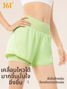 361° | High Waist Fake Two Piece Sport Shorts Running Yoga Fitness
