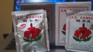 1 SACHET - Bedak MBK Silver / Putih Powder Ketiak Eceran