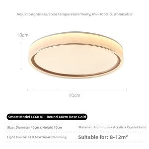 MEIYUANSU | Elegant Eye-Protective Bedroom Light