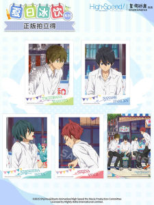 Free! Ice Drink Series Instant Camera Card Anime Themed Photography Accessories Collectible Cards Fujifilm Instax Mini 9 Instant Camera